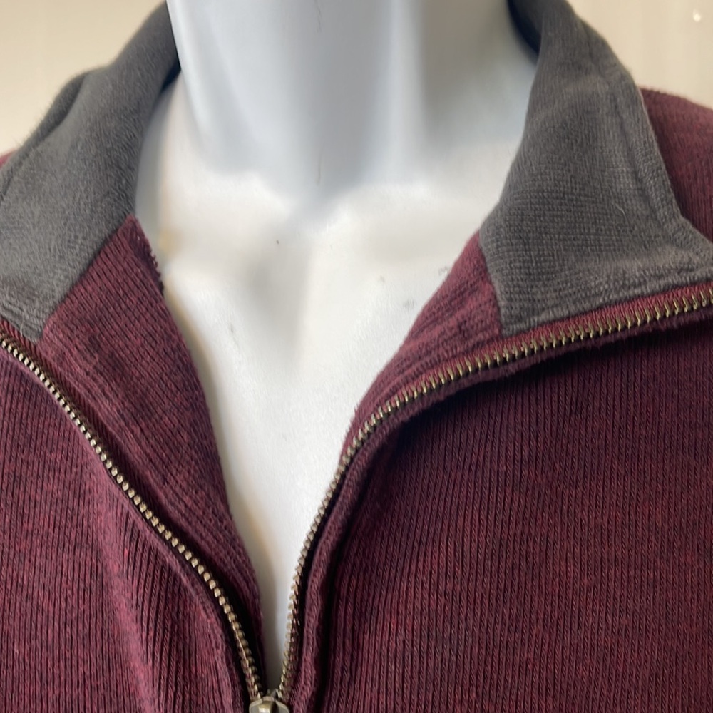 PENDLETON 💯cotton men’s Jacket red color (burgundy ) size XL” - Picture 4 of 16